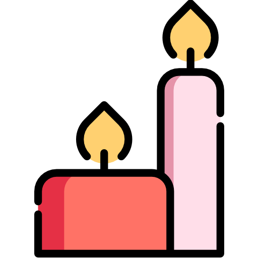 velas Special Lineal color icono