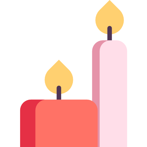 Candles Special Flat icon
