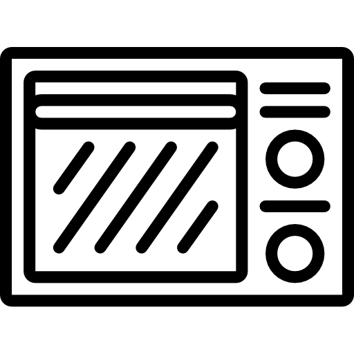 horno microondas Basic Miscellany Lineal icono