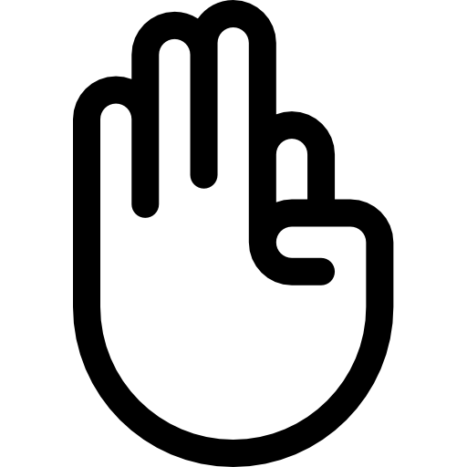 mudra Basic Rounded Lineal icono
