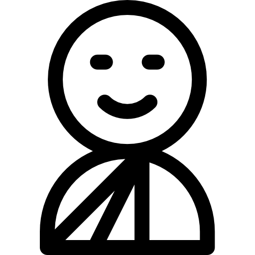 monje Basic Rounded Lineal icono