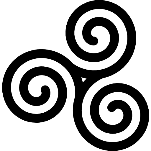 triscele Basic Rounded Lineal icona