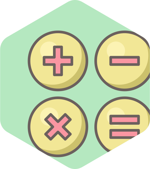 Math Generic color lineal-color icon