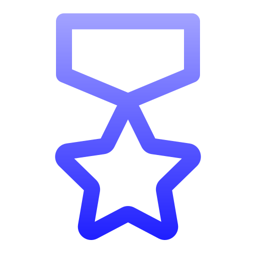 estrella Generic gradient outline icono