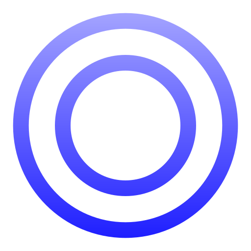 runden Generic gradient outline icon
