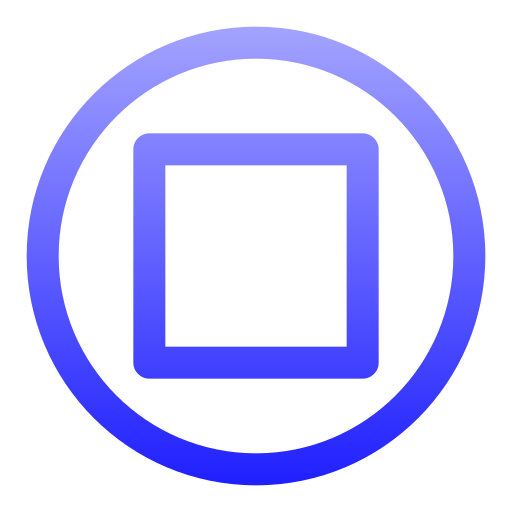 quadrat Generic gradient outline icon