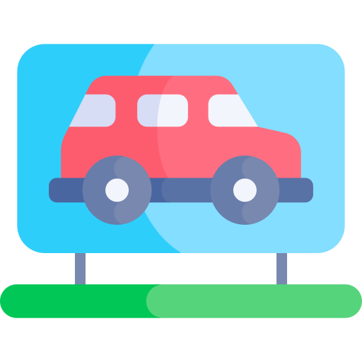 Car Kawaii Flat icon