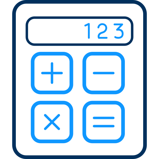 calcolatrice Generic outline icona