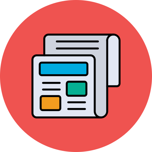 zeitung Generic color lineal-color icon
