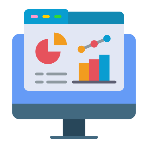 Analytics Generic color fill icon