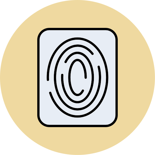 fingerabdruck-scan Generic color lineal-color icon