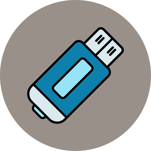 Usb Generic color lineal-color icon