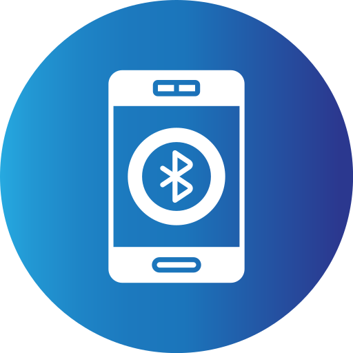 bluetooth Generic gradient fill icono