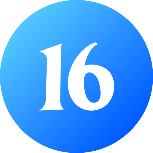 16 Generic gradient fill icona