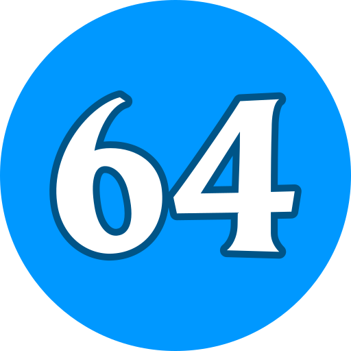 64 Generic color lineal-color icono