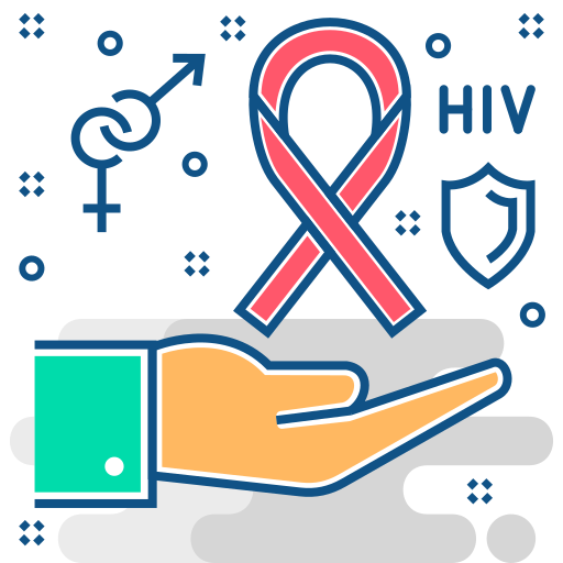 aids Generic color lineal-color icon