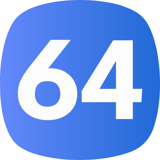 64 Generic gradient fill icoon
