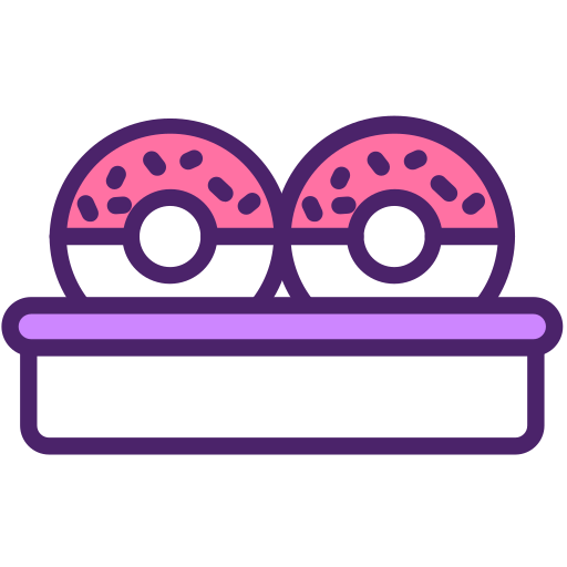 donuts Generic color lineal-color icon