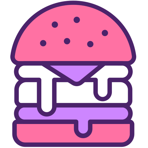 hamburguesa con queso Generic color lineal-color icono