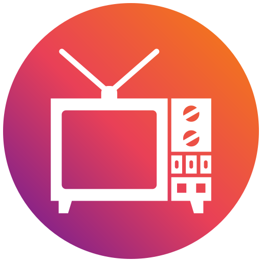 Television Generic gradient fill icon
