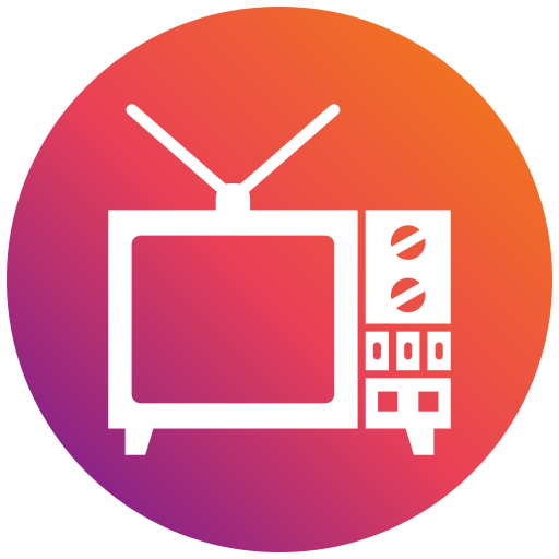 fernsehen Generic gradient fill icon