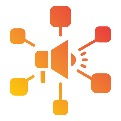 Networking Generic gradient fill icon