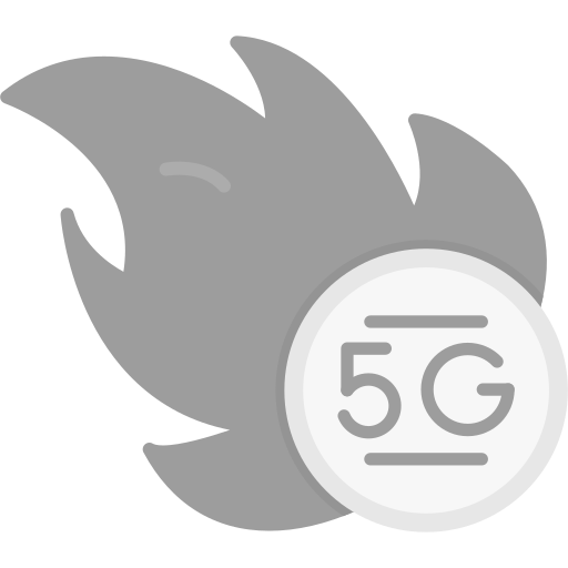 5g Generic color fill icono