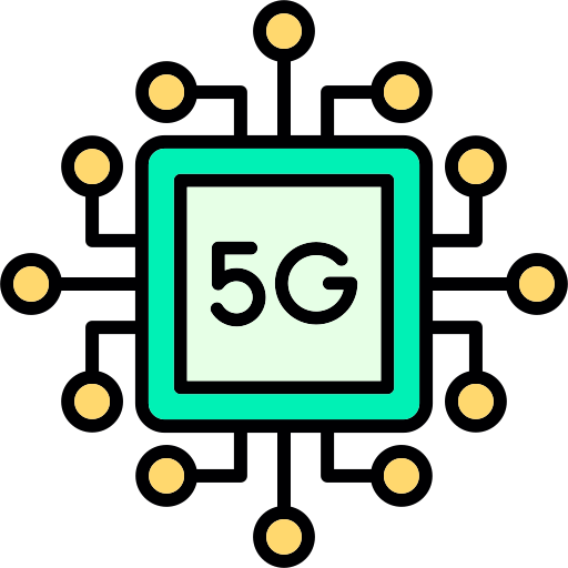 5g Generic color lineal-color icoon