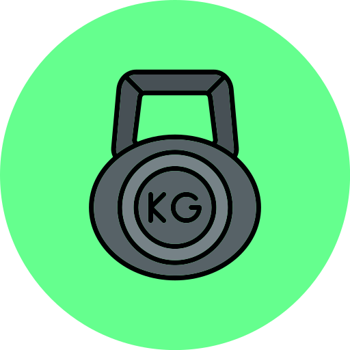 kettlebell Generic color lineal-color Ícone