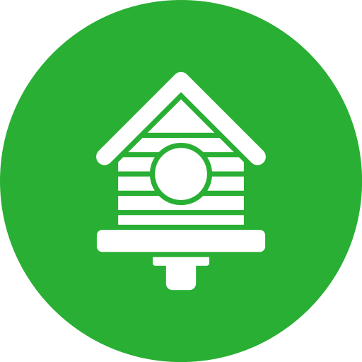 Birdhouse Generic color fill icon