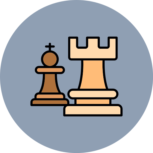 xadrez Generic color lineal-color Ícone