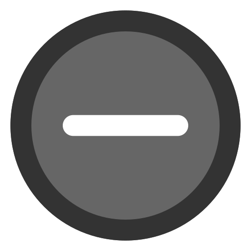 Кнопка минус Generic color lineal-color иконка