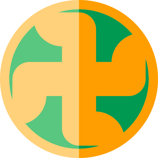 Swastika Basic Rounded Flat icon