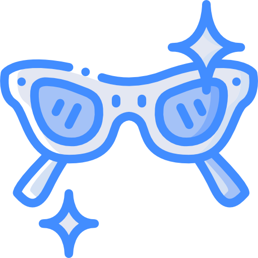 Sunglasses Basic Miscellany Blue icon