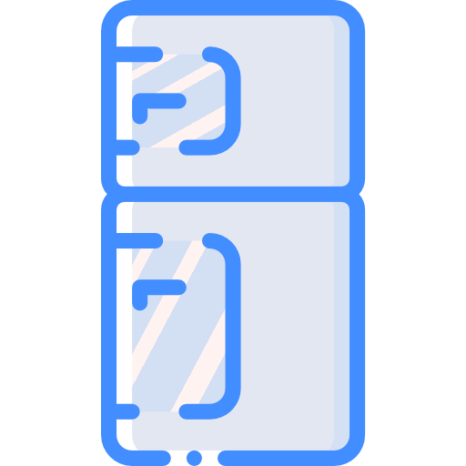 Fridge Basic Miscellany Blue icon