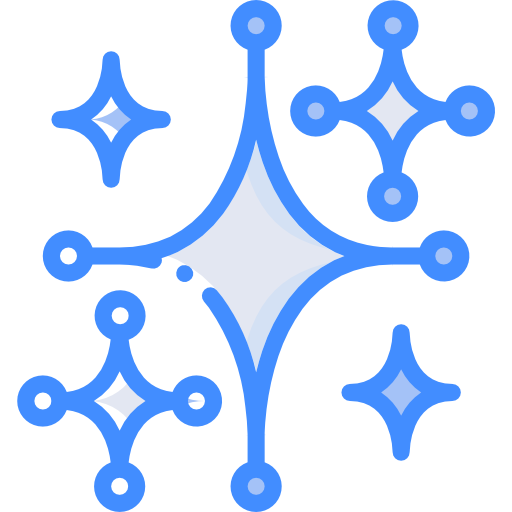 Stars Basic Miscellany Blue icon