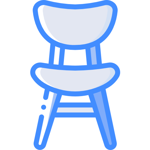 의자 Basic Miscellany Blue icon
