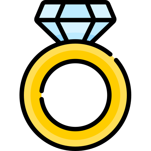 Ring Kawaii Lineal color icon
