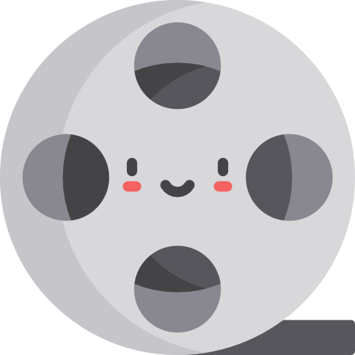 Movie Kawaii Flat icon