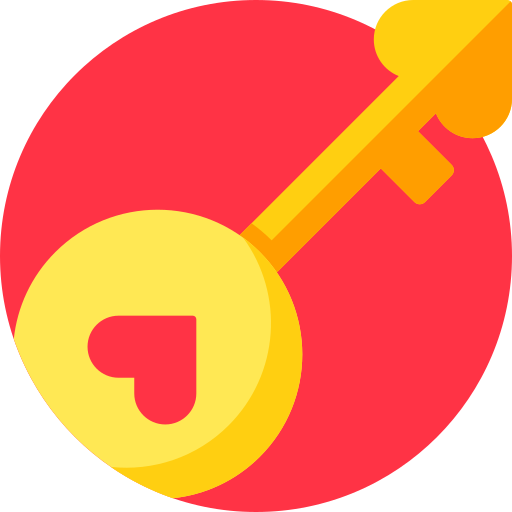 키 Detailed Flat Circular Flat icon