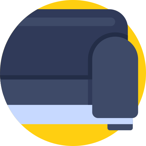 Couch Detailed Flat Circular Flat icon