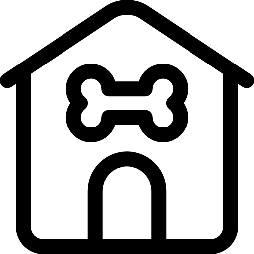 ペットハウス Basic Rounded Lineal icon