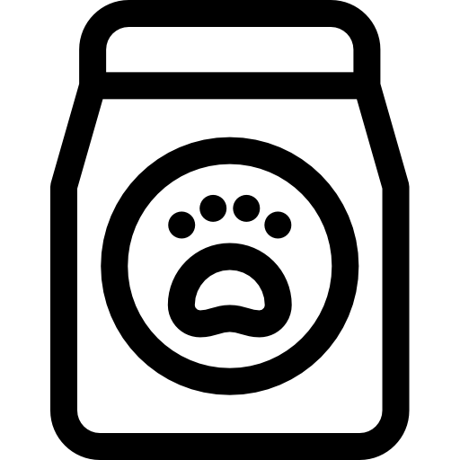 ペットフード Basic Rounded Lineal icon