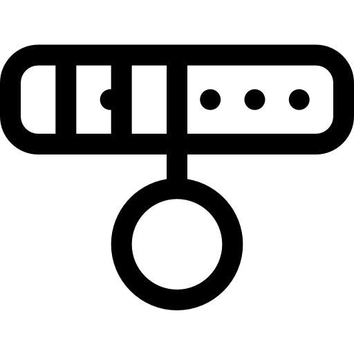 kraag Basic Rounded Lineal icoon