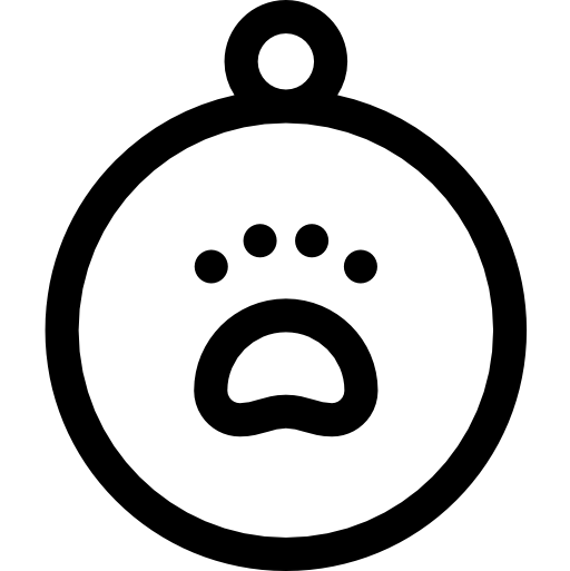 フットプリント Basic Rounded Lineal icon
