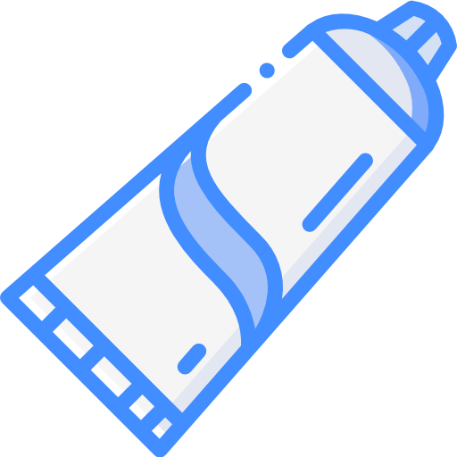 Toothpaste Basic Miscellany Blue icon