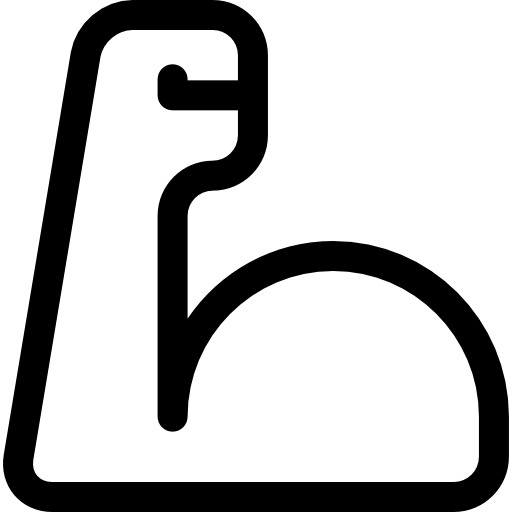 筋 Basic Rounded Lineal icon