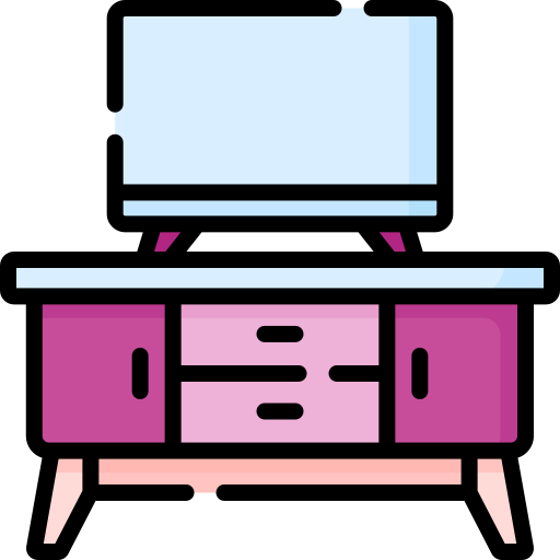 텔레비젼 테이블 Special Lineal color icon
