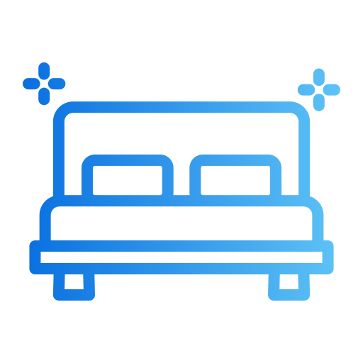 cama Generic gradient outline icono