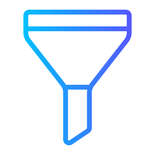 Oil funnel Generic gradient outline icon